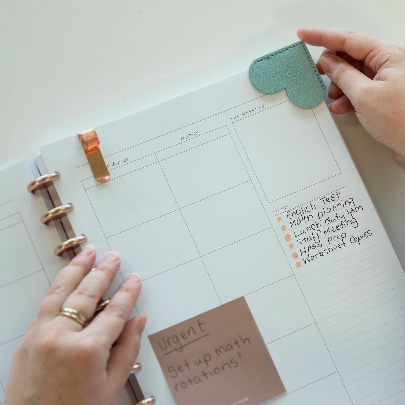 Rose Gold Pen Holder - The Functional Teacher