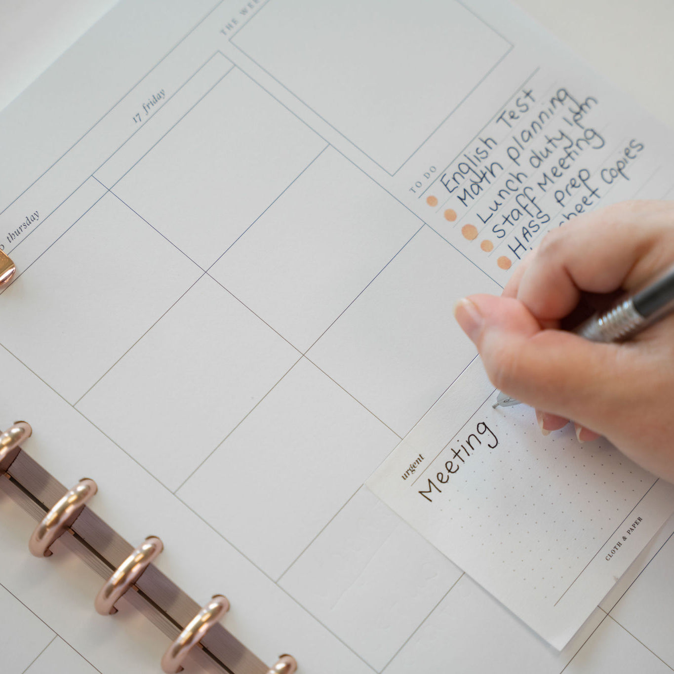 Rose Gold Pen Holder - The Functional Teacher