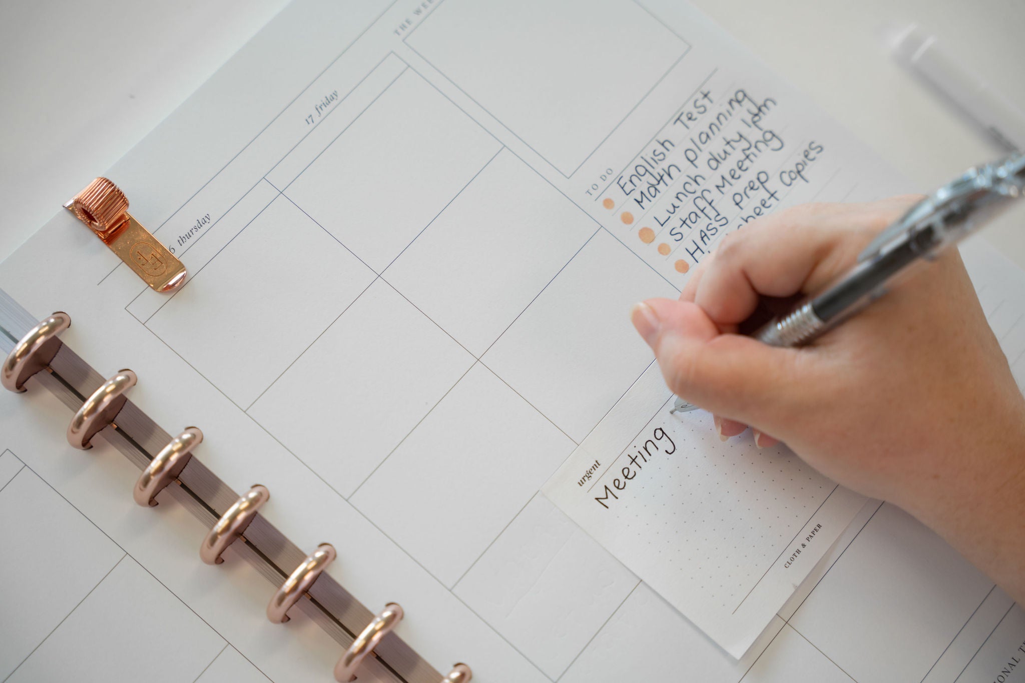 Rose Gold Pen Holder - The Functional Teacher