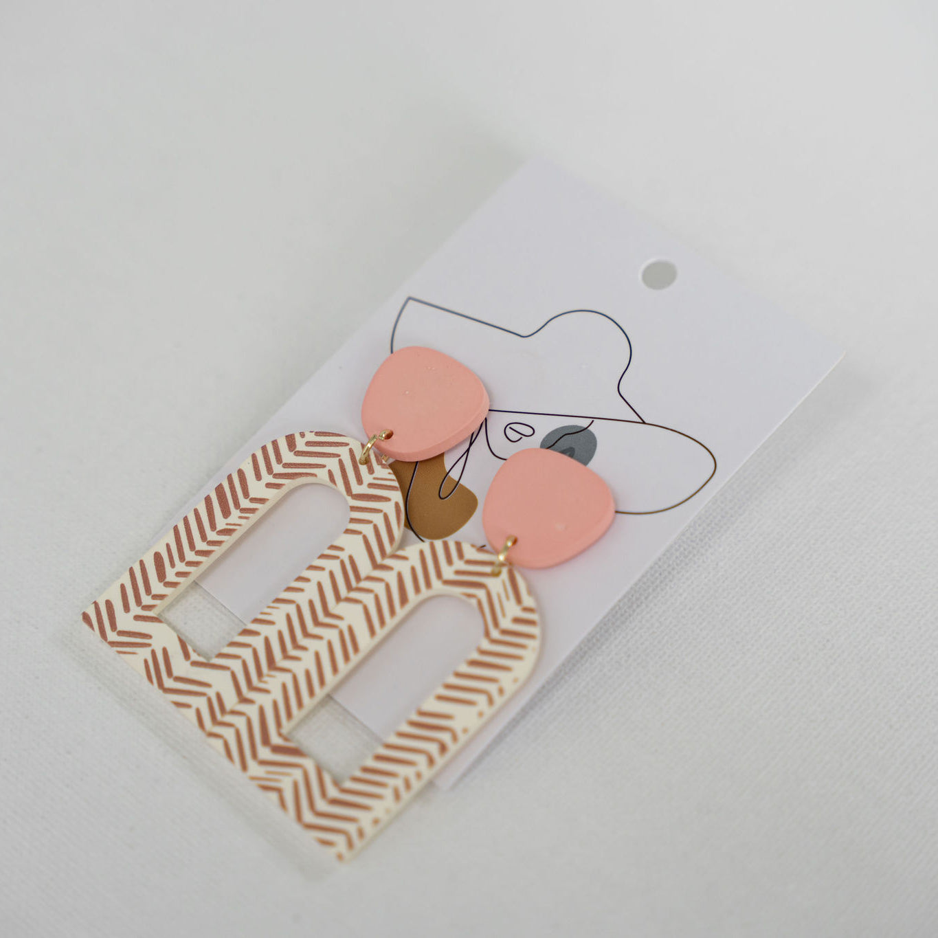 Herringbone Earrings - The Functional Teacher