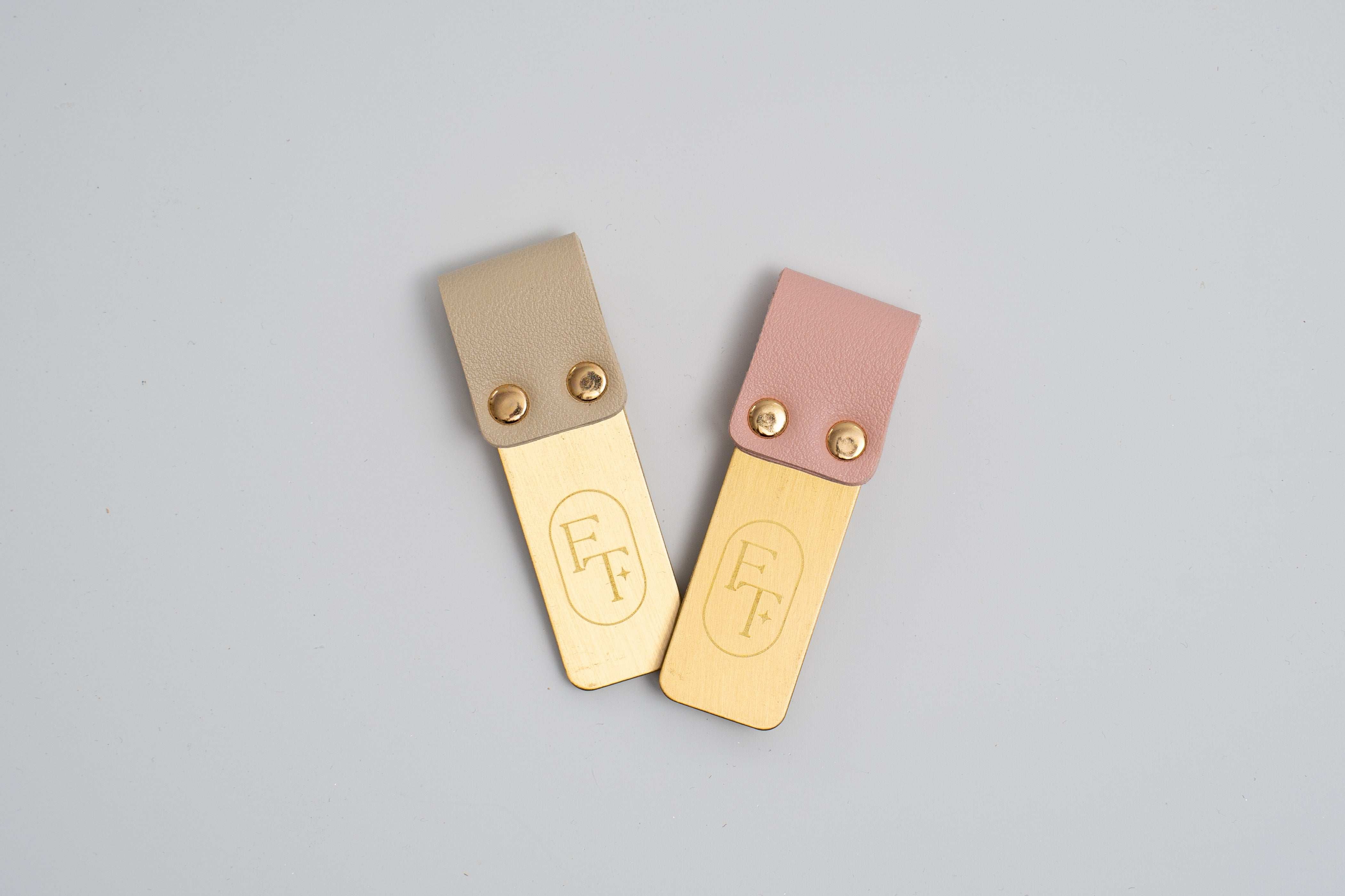 Gold Bookmark Pen Holder