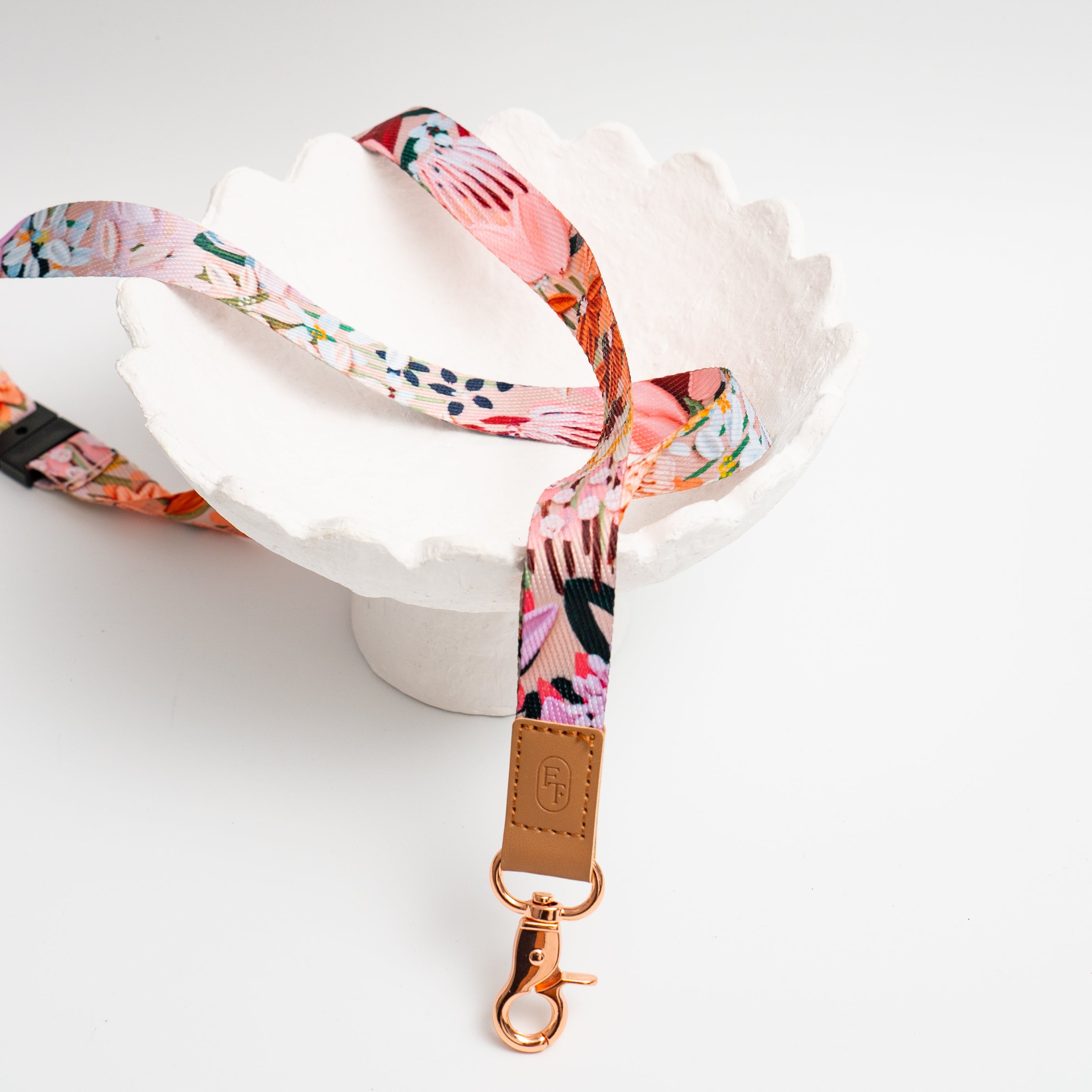 floral lanyard by Alex mason