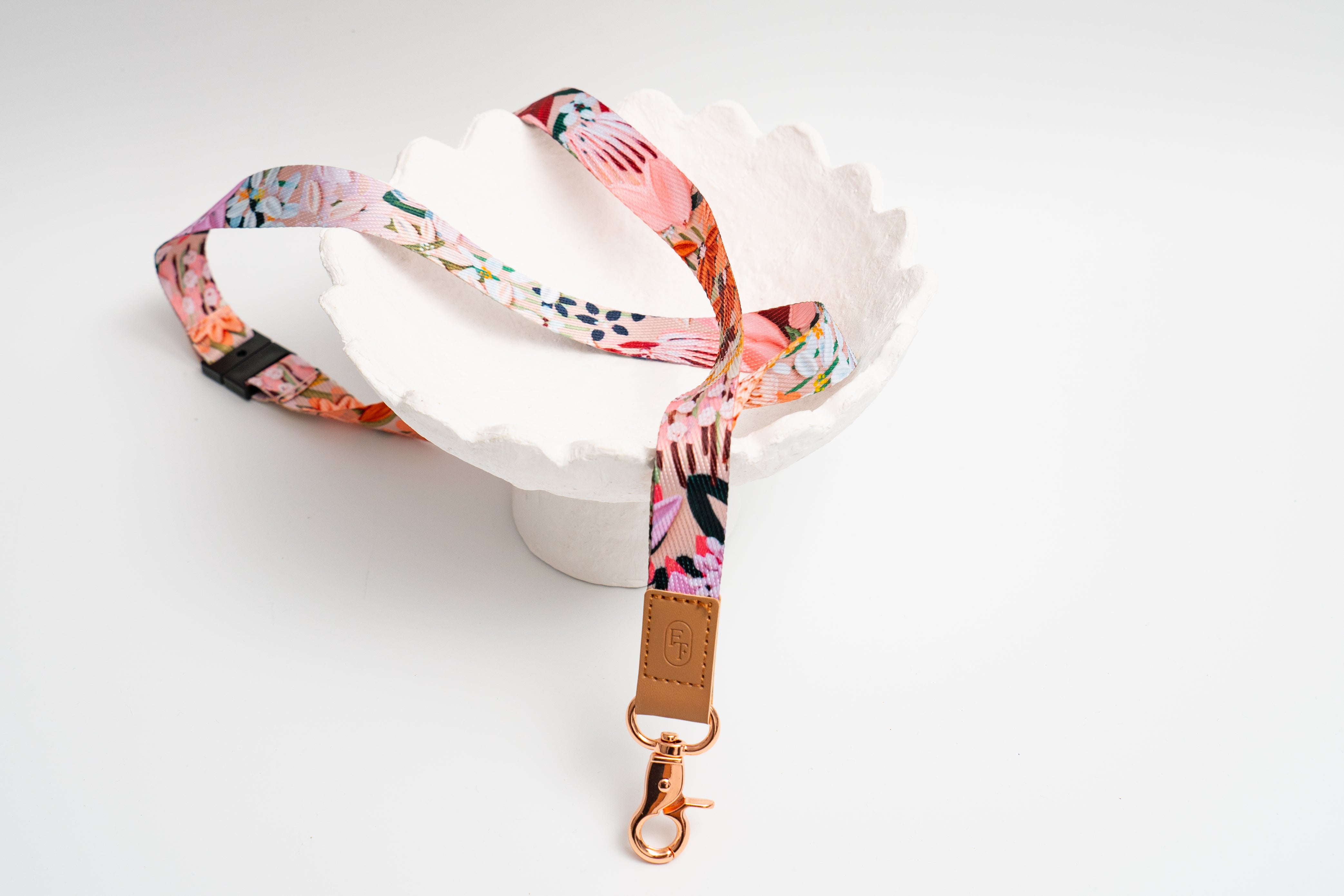 floral lanyard by Alex mason
