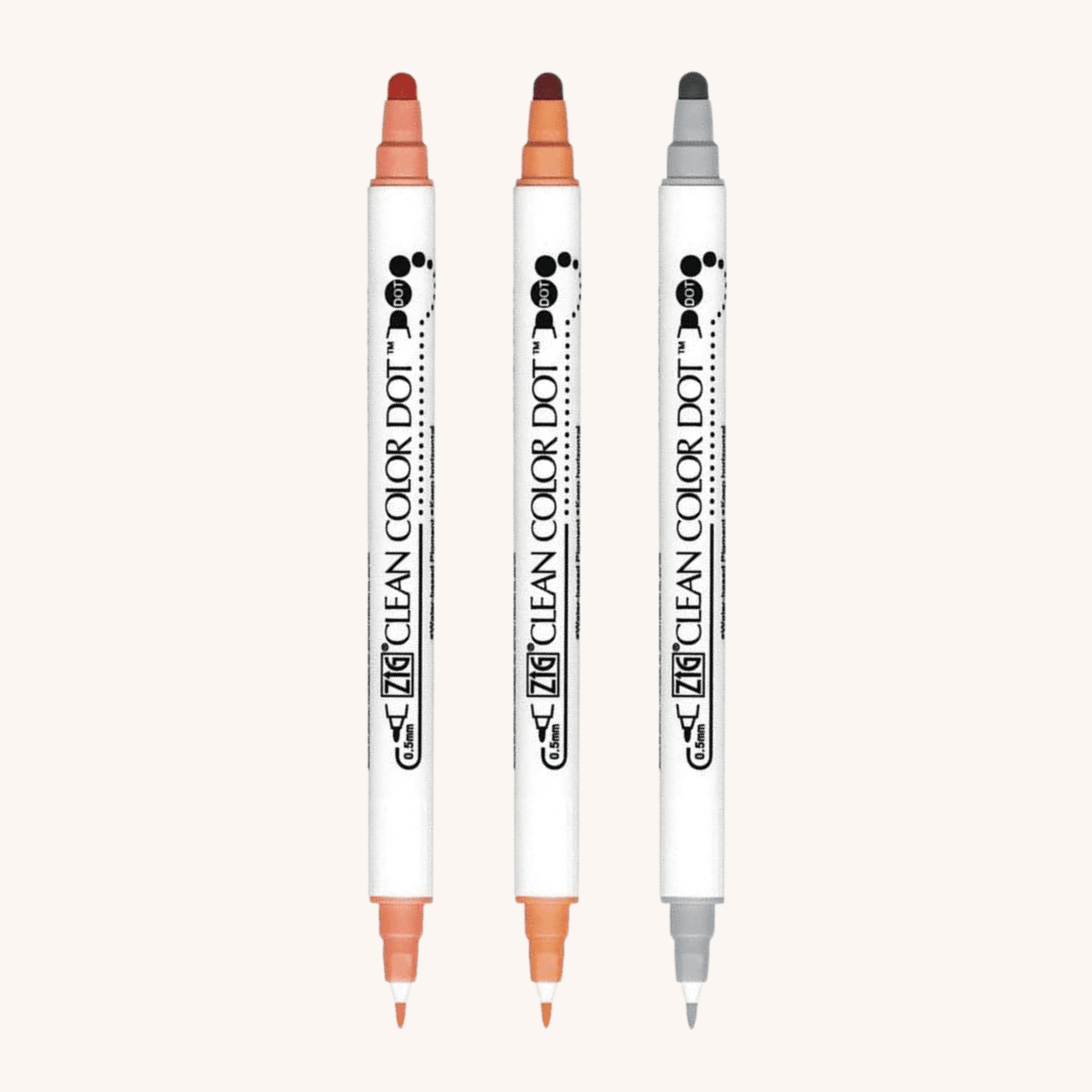 Kuretake Zig Clean Color Dot Double-Sided Marker - The Functional Teacher