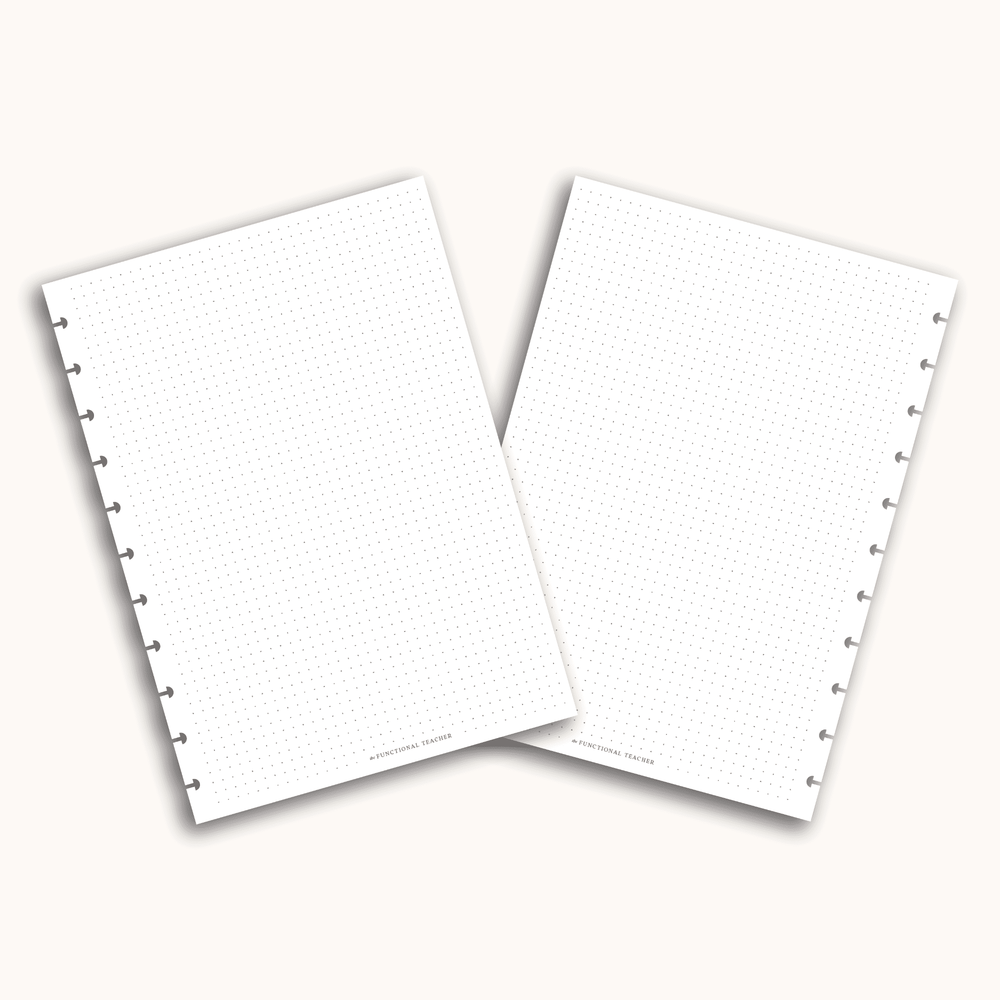 Dot Grid Notes | Disc Inserts - The Functional Teacher