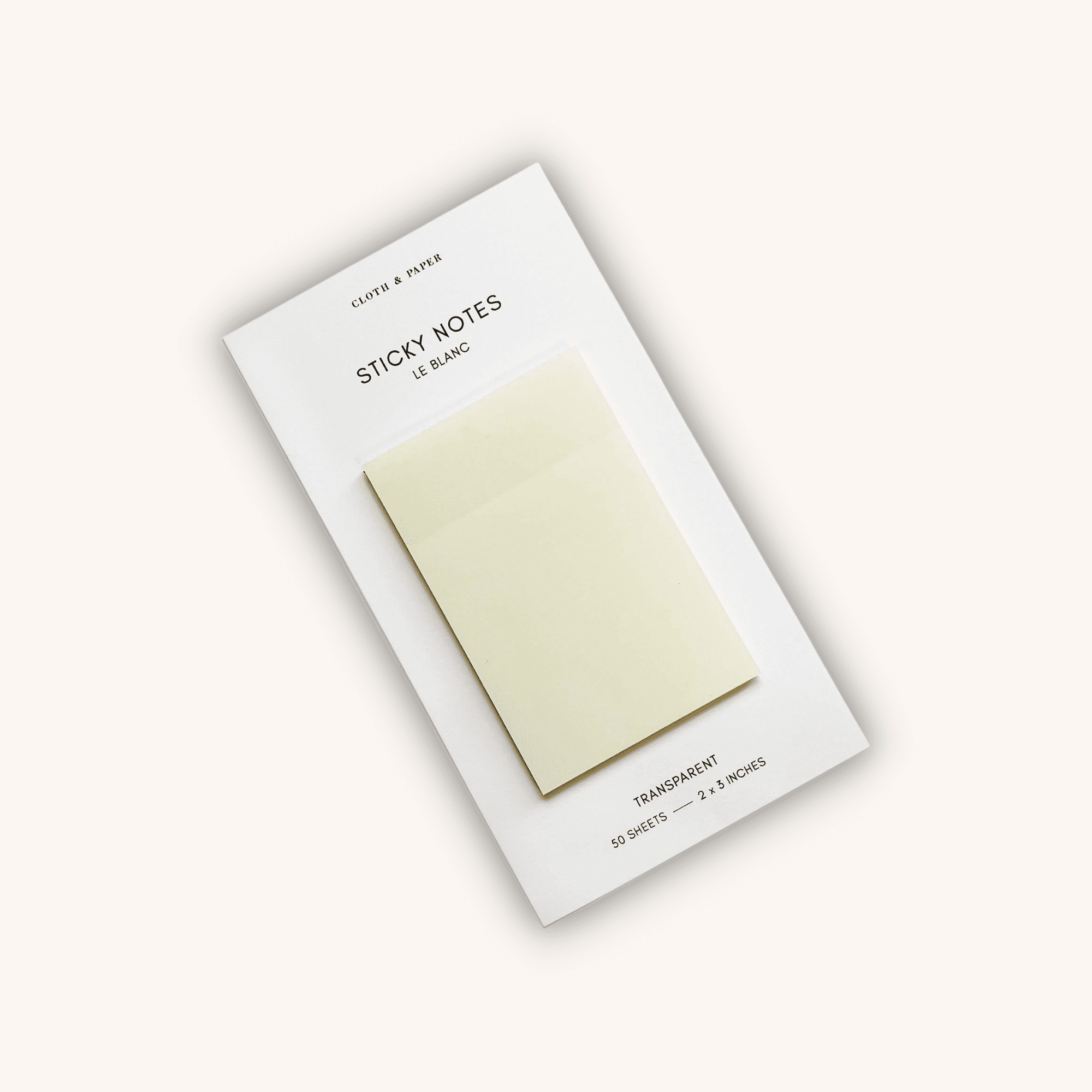 Transparent Sticky Notes - The Functional Teacher