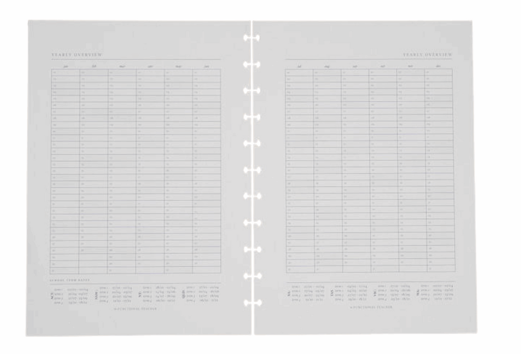 2026 Vertical Weekly | Disc Inserts