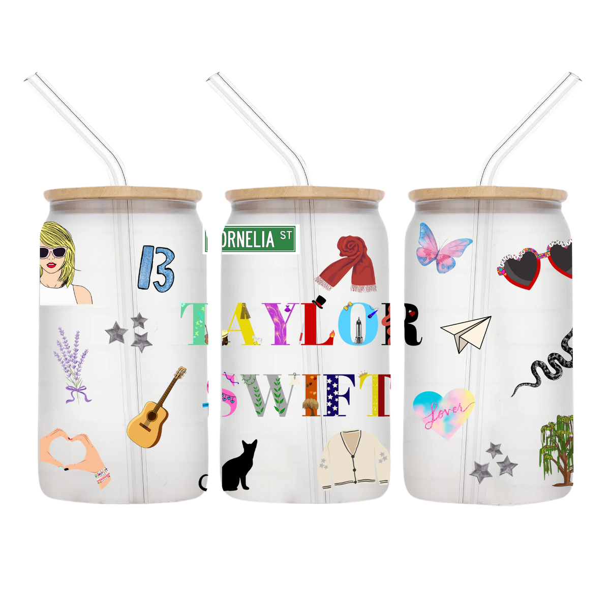 Iced Coffee Glasses