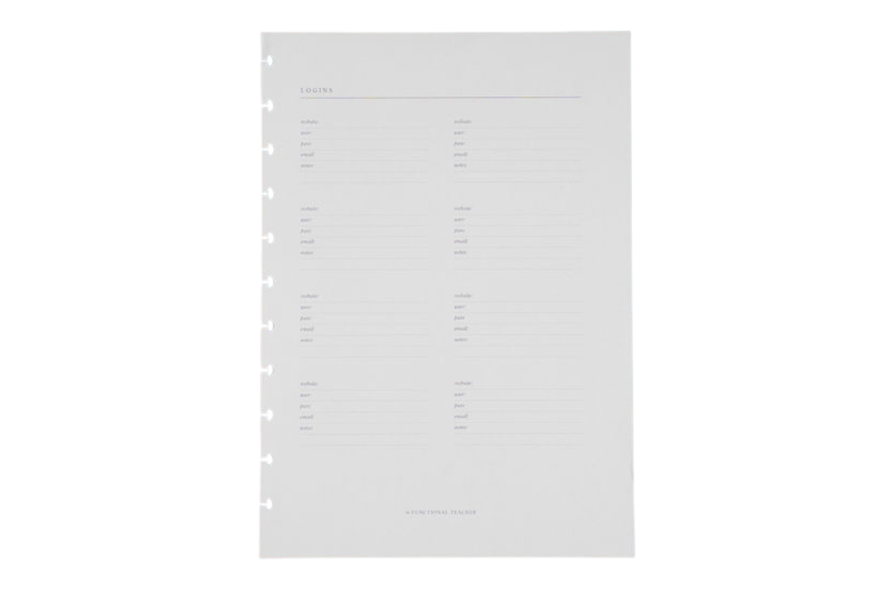 2026 Daily | Disc Inserts