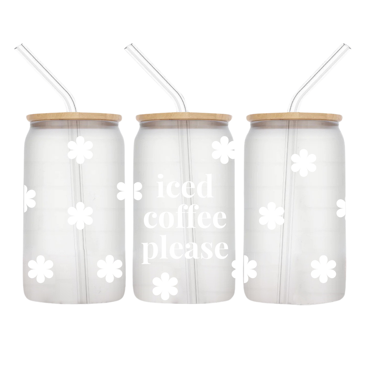 Iced Coffee Glasses