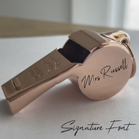 Rose Gold Luxe Whistle
