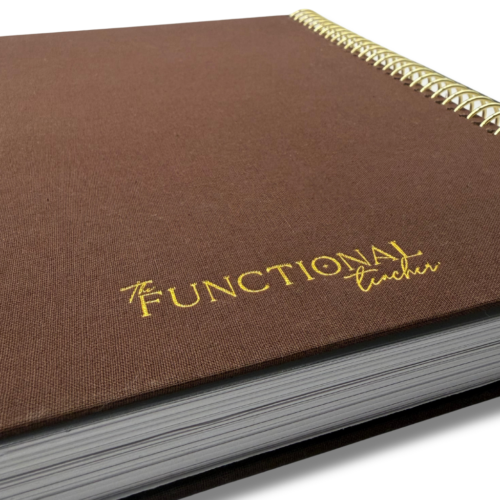 2027 Vertical Weekly Teacher Planner | A4 Meridian