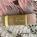 Gold Bookmark Pen Holder