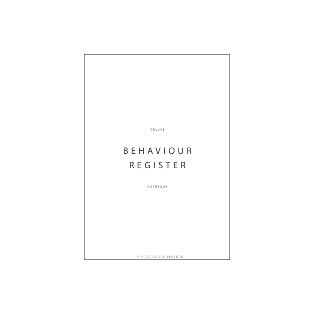 A5 Deluxe Notebook | Behaviour *PRE-ORDER*