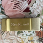 Gold Bookmark Pen Holder