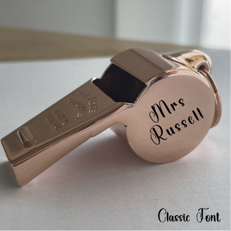Rose Gold Luxe Whistle
