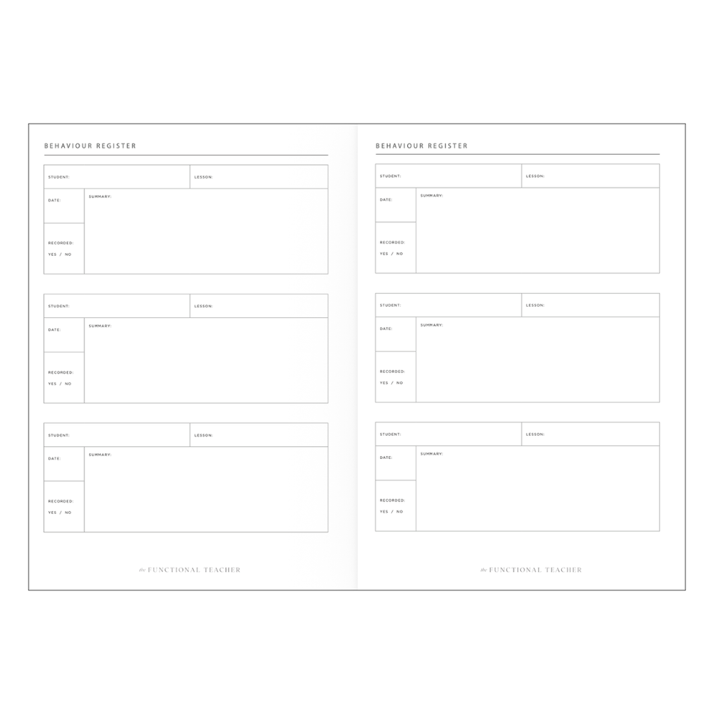 A5 Deluxe Notebook | Behaviour *PRE-ORDER*