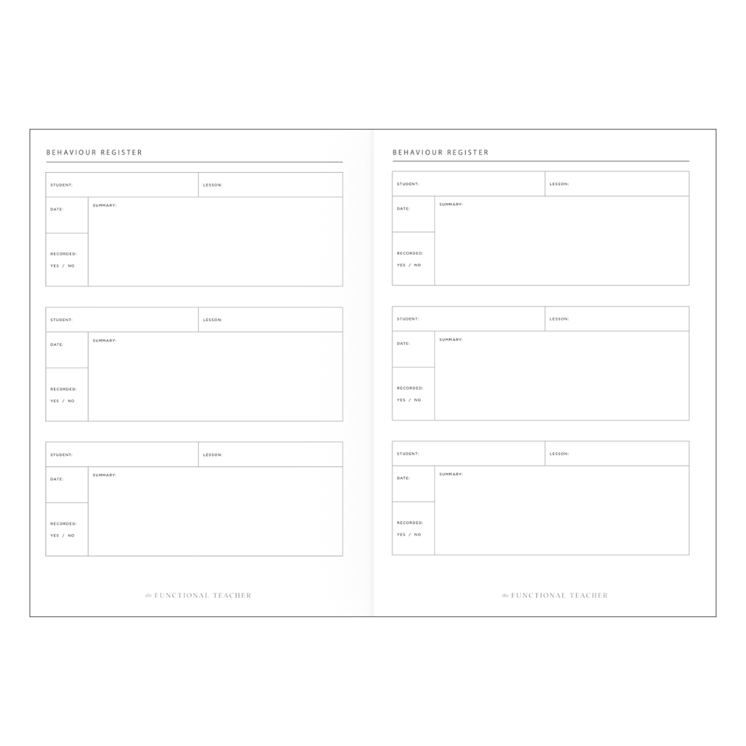 A5 Deluxe Notebook | Behaviour *PRE-ORDER*