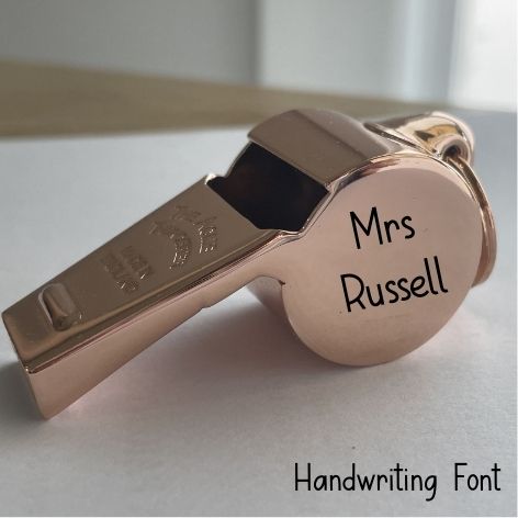 Rose Gold Luxe Whistle