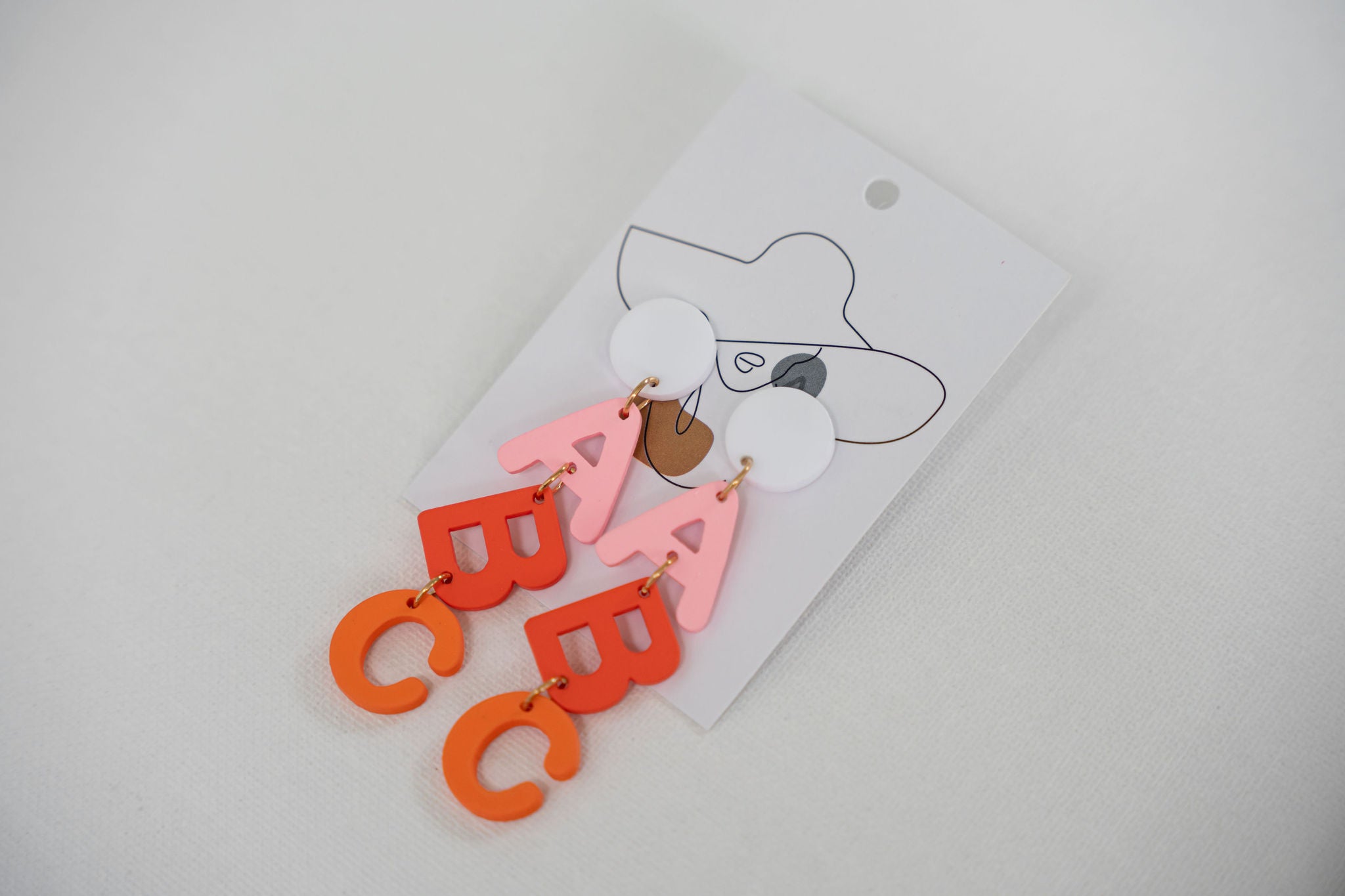 It’s easy as ABC Earrings - The Functional Teacher