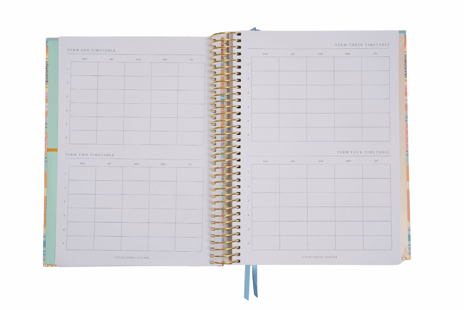 Term overview of the all in one planner