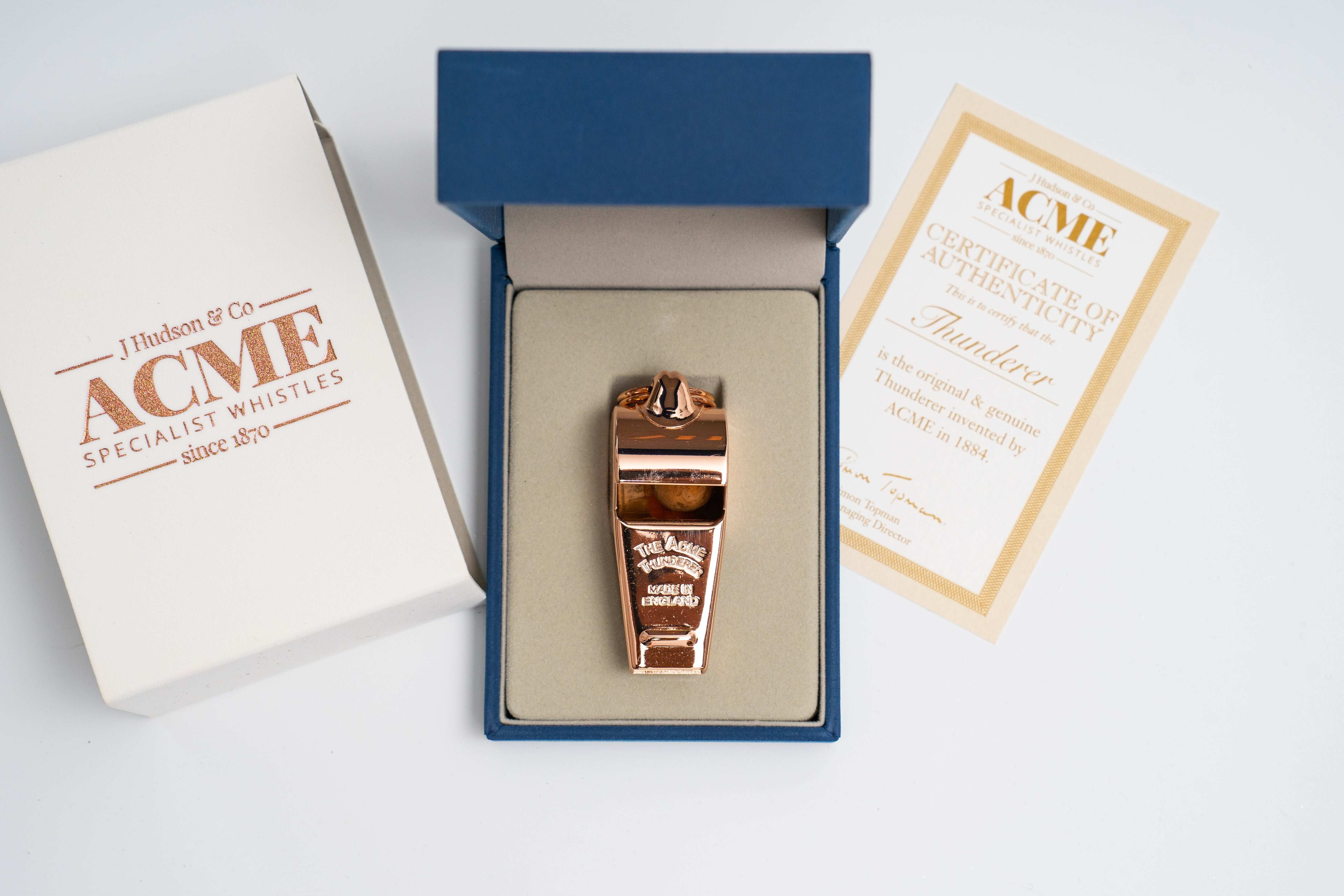 Rose Gold Luxe Whistle