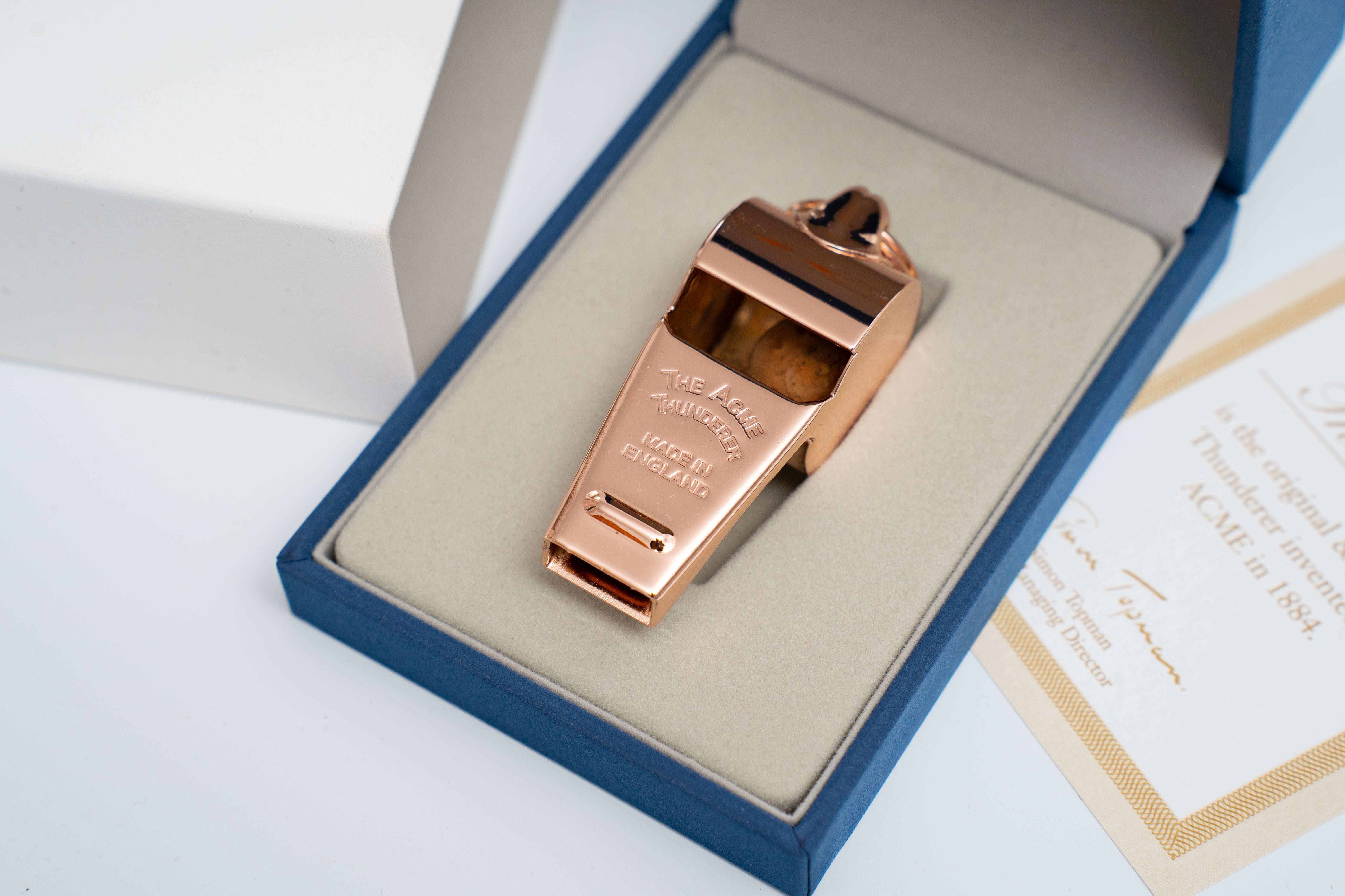 Rose Gold Luxe Whistle