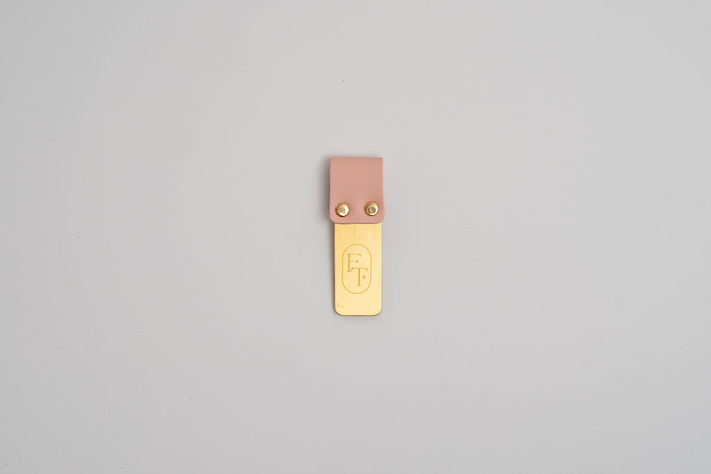 Gold Bookmark Pen Holder