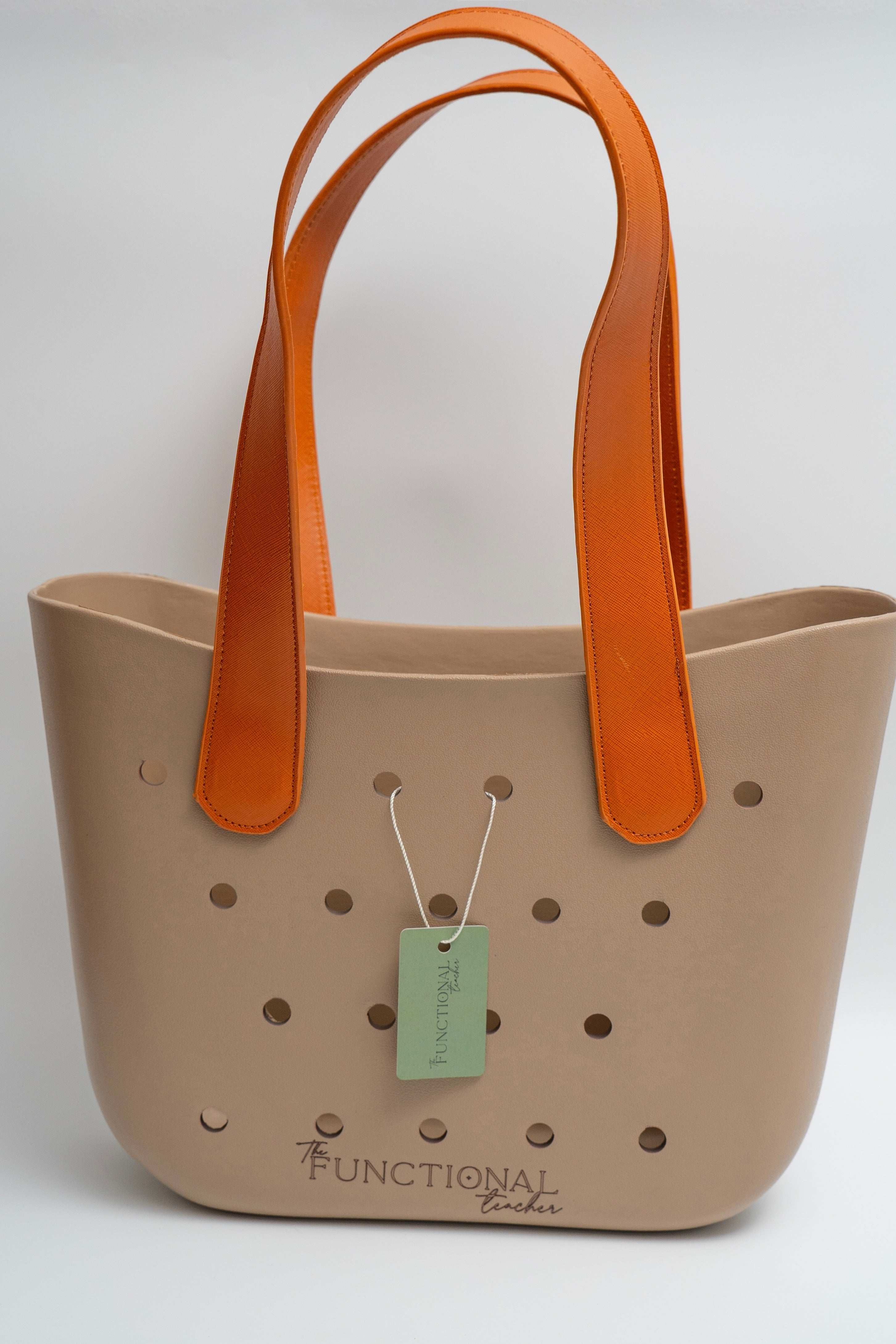 Burnt Orange Bag Handle