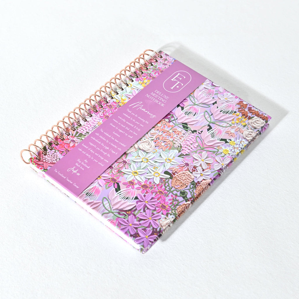 A5 Deluxe Notebook | Meeting *PRE-ORDER*