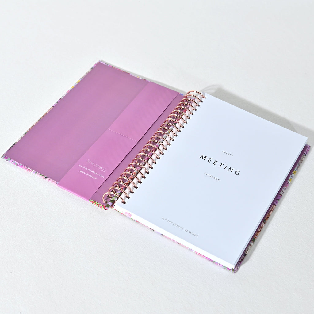 A5 Deluxe Notebook | Meeting *PRE-ORDER*