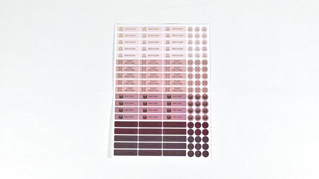 Planner Stickers *PRE-ORDER*