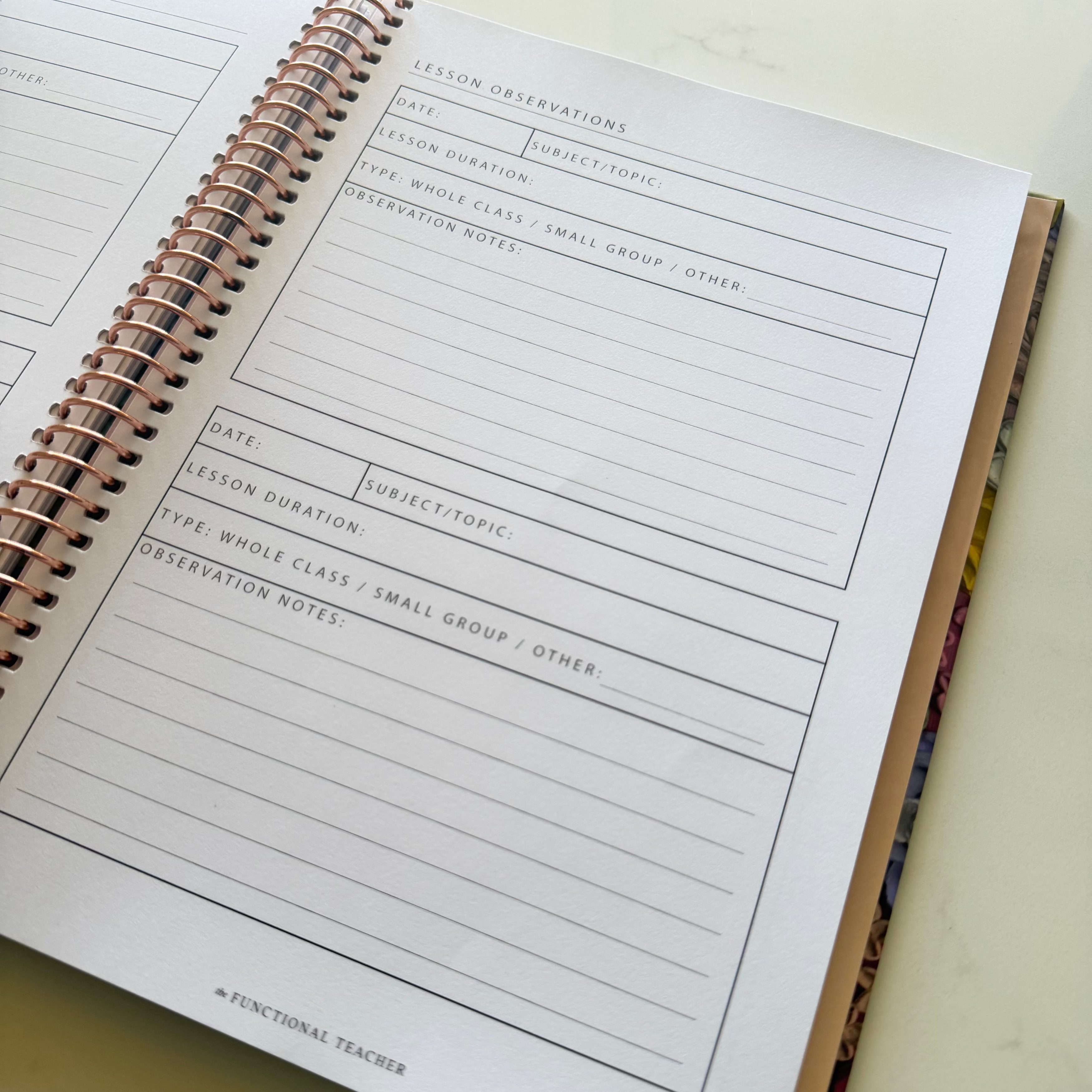 Prac Teacher Planner