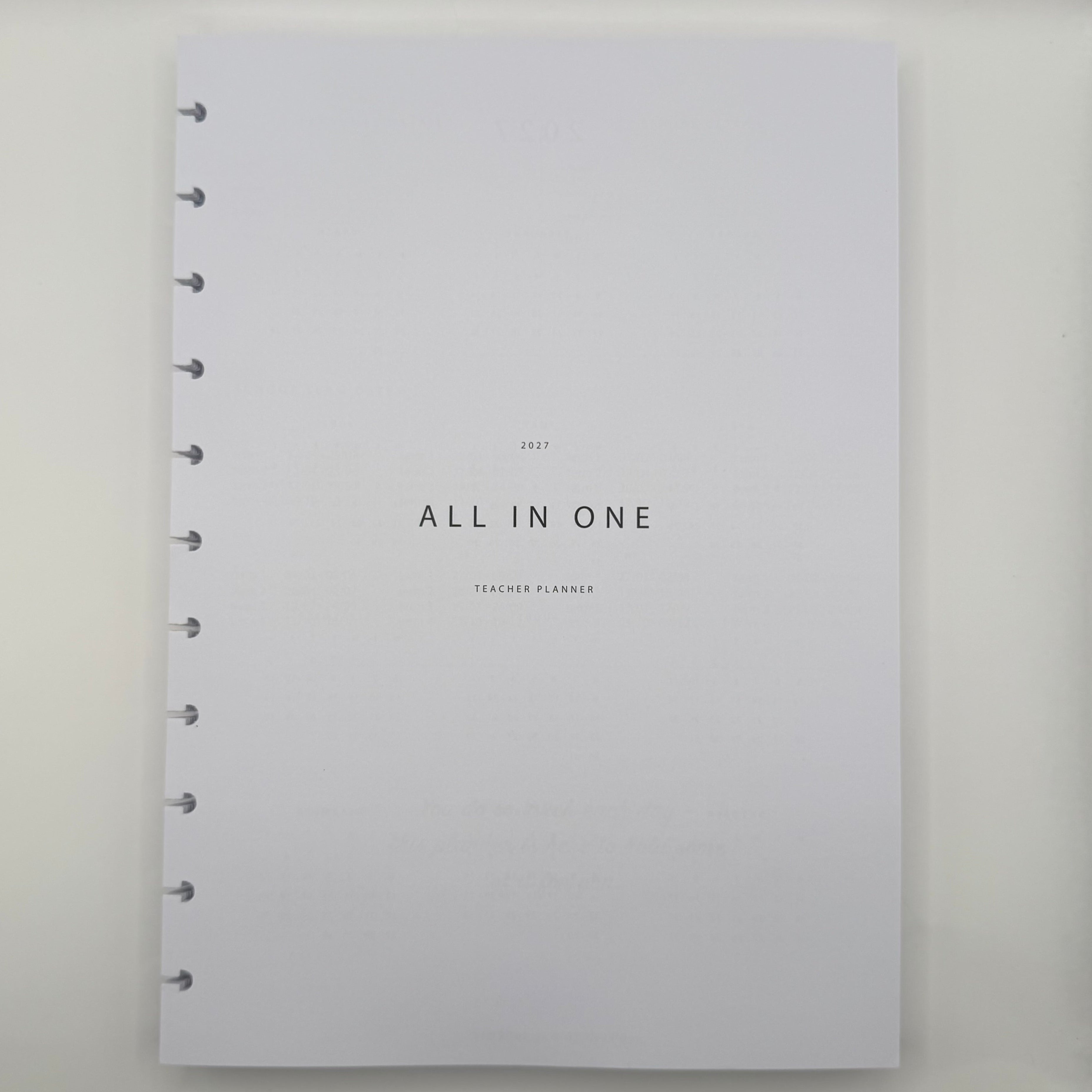 2027 All-In-One | Disc Inserts