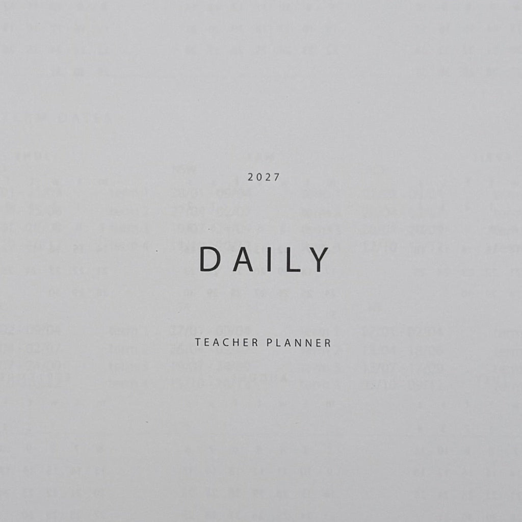 2027 Daily | Disc Inserts
