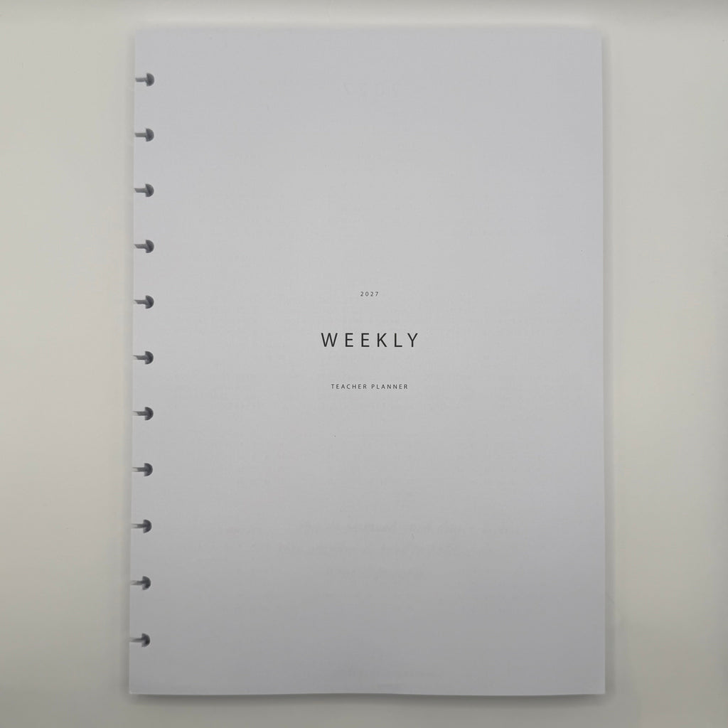 2027 Weekly | Disc Inserts