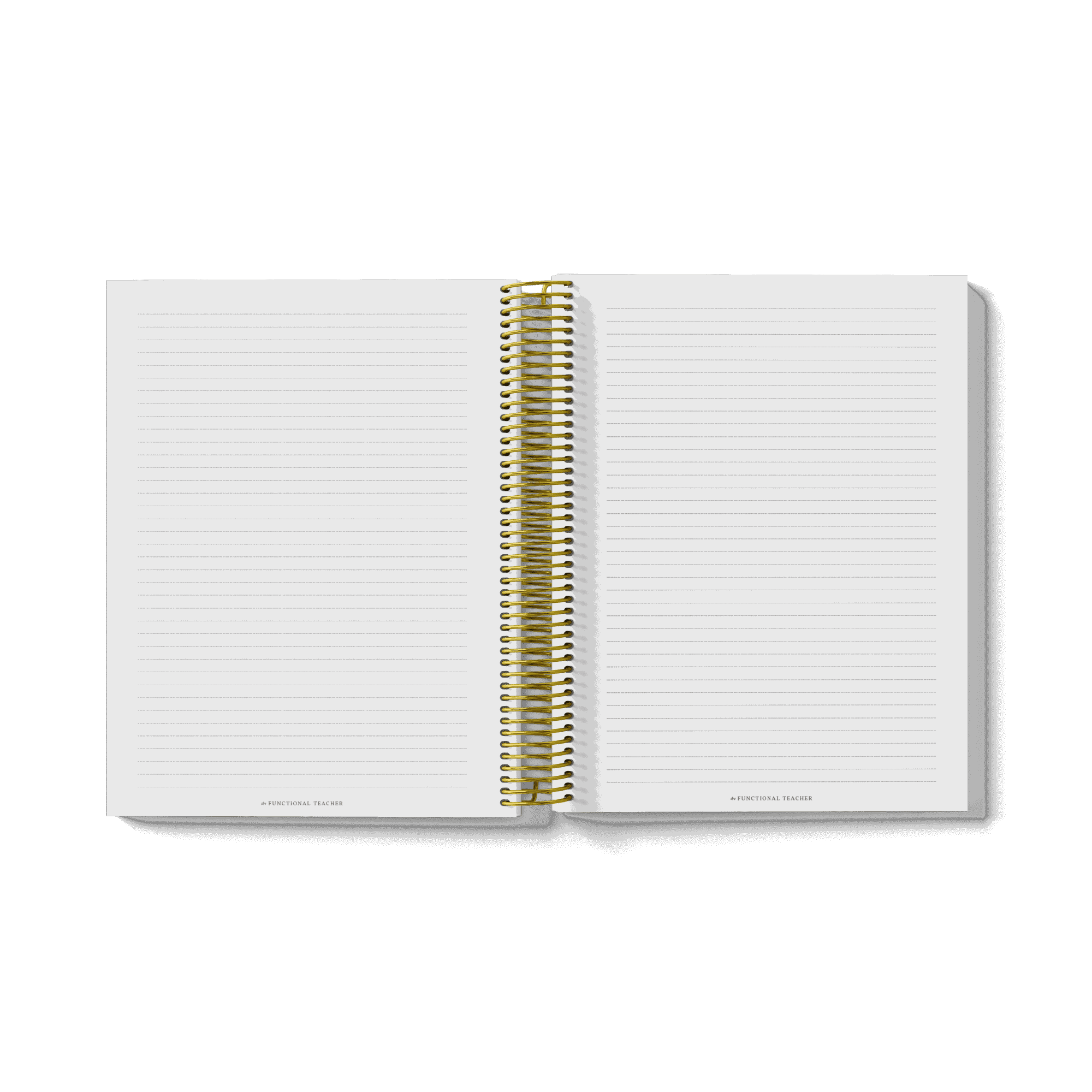 Deluxe Lined Notebook - The Functional Teacher