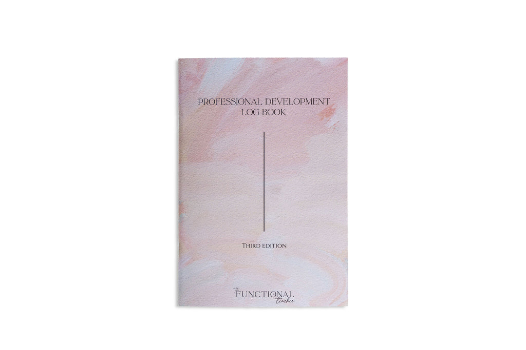A5 Professional Development Log Book - The Functional Teacher