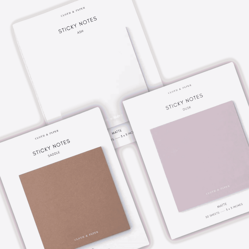 Neutral Sticky Notes