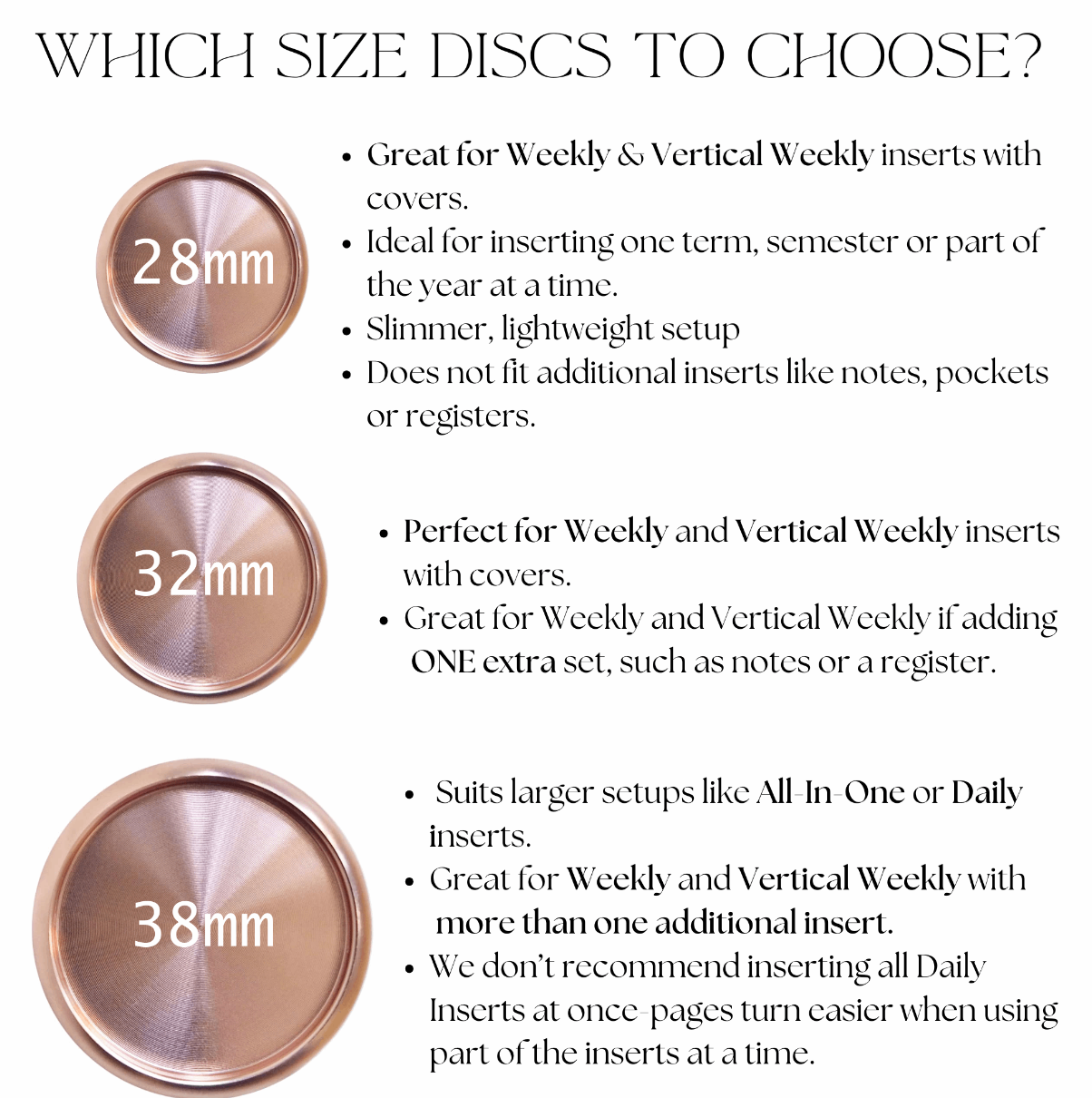 28mm Discs