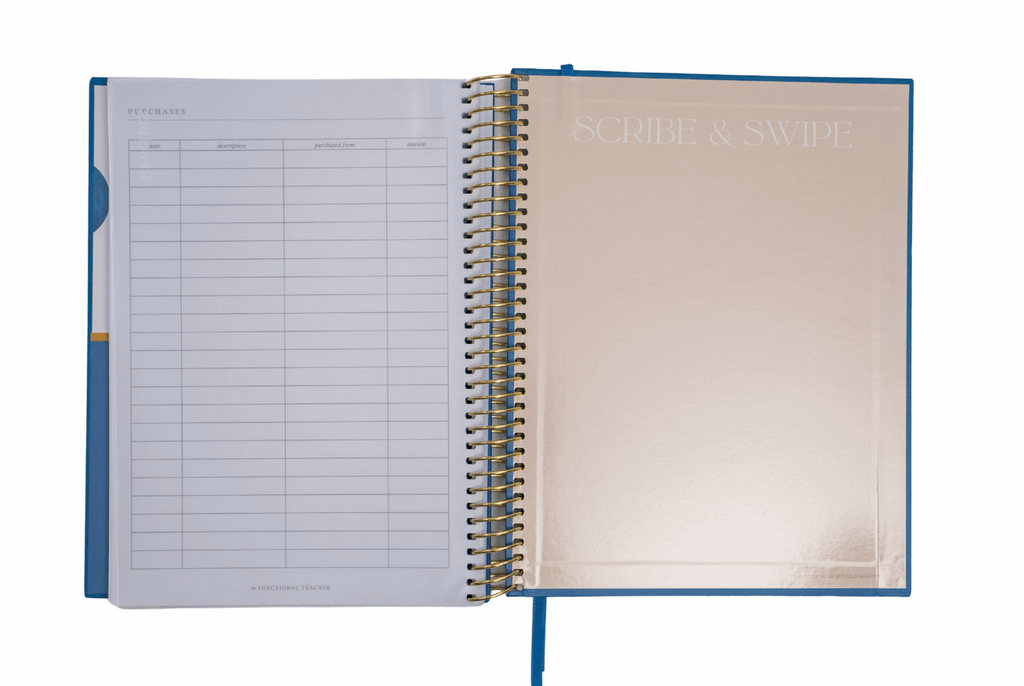 Scribe and swipe page