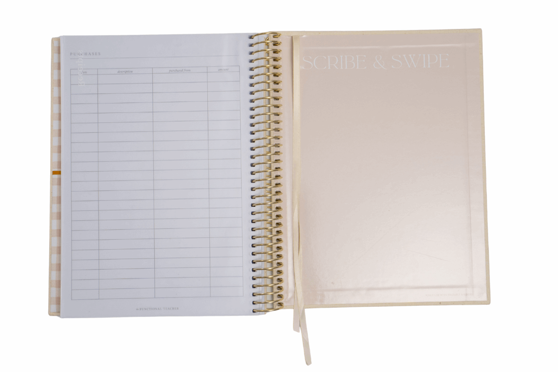 2026 Vertical Weekly Teacher Planner