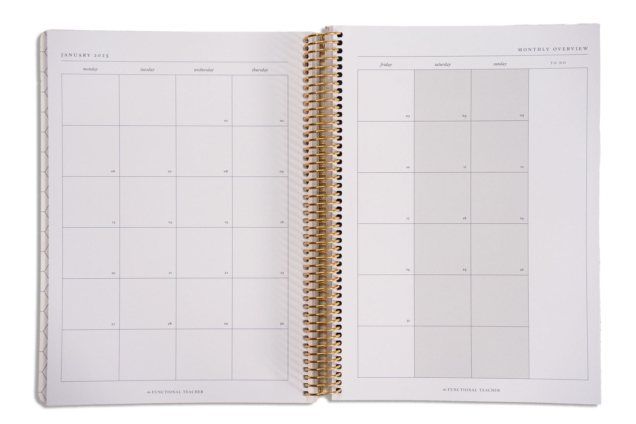 Weekly Teacher Planner 2025