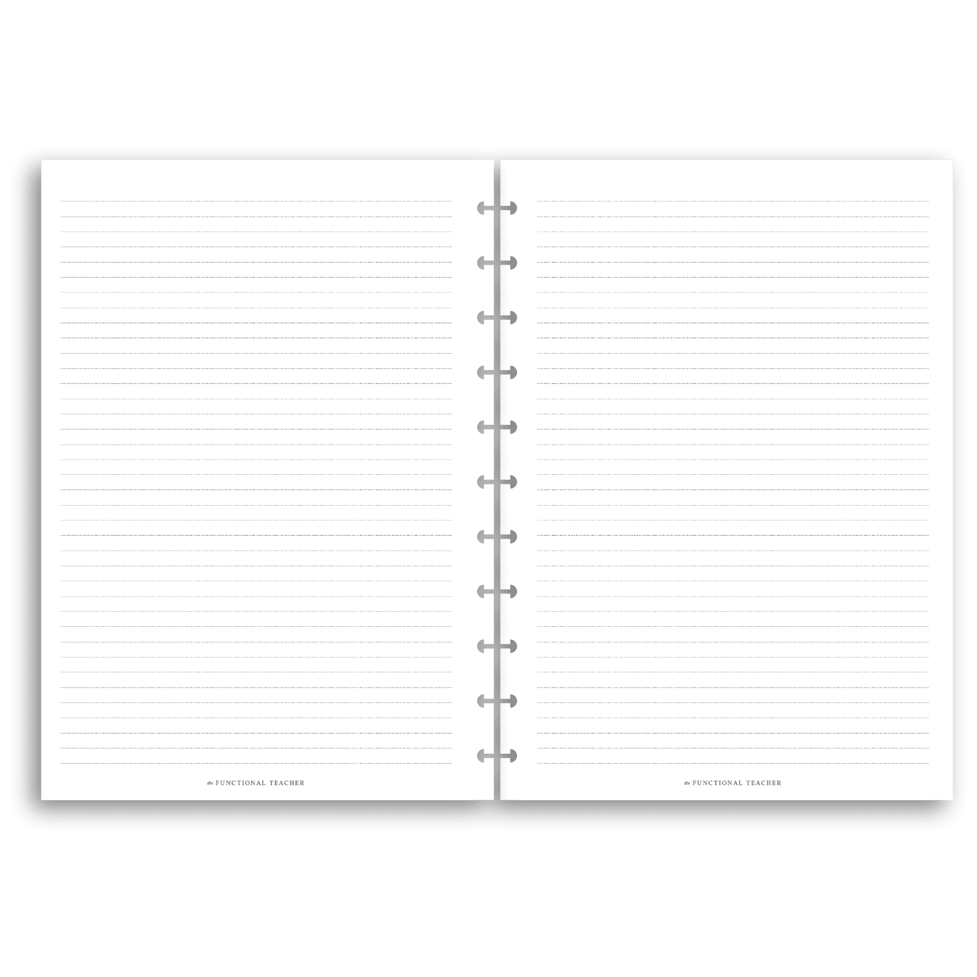 Undated Daily | Disc Inserts - The Functional Teacher