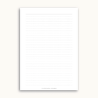 Lined Notepad | A5 - The Functional Teacher