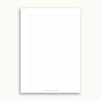 List Notepad | A5 - The Functional Teacher