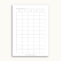 Term Overview Notepad | A5