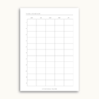 Term Overview Notepad | A5