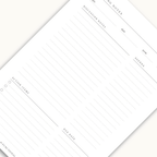 Meeting Notepad | A5 - The Functional Teacher